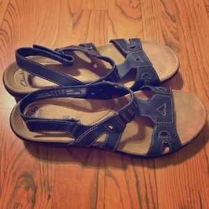 Clarke Slip on shoes